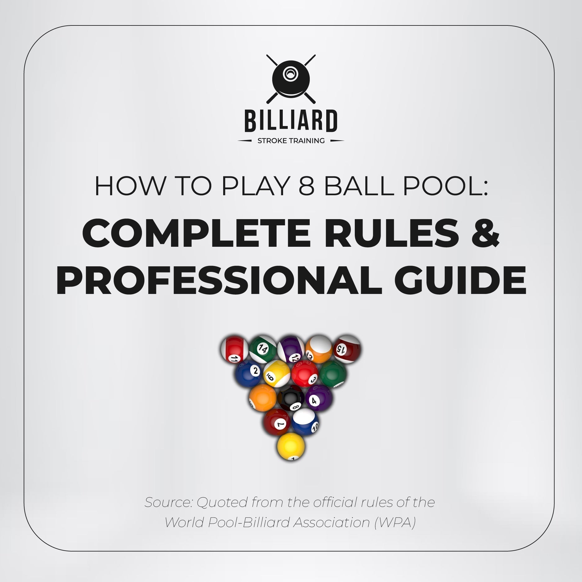 How to Play 8 Ball Pool: Complete Rules & Professional Guide