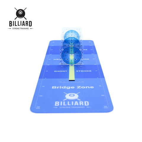 Billiard Cue Stroke Training board front view