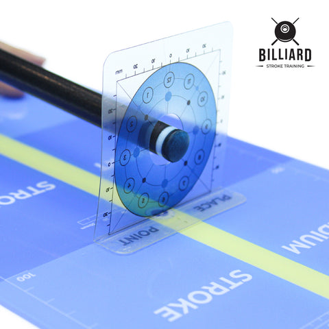 Billiard Cue Stroke Training board stroke accuracy control