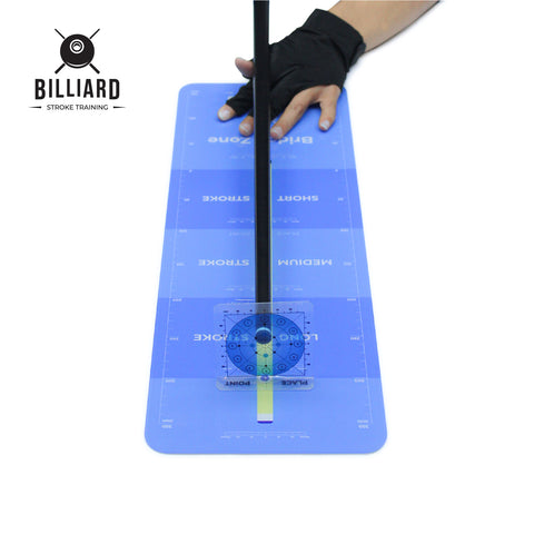 Billiard Cue Stroke Training board straight shot pratice