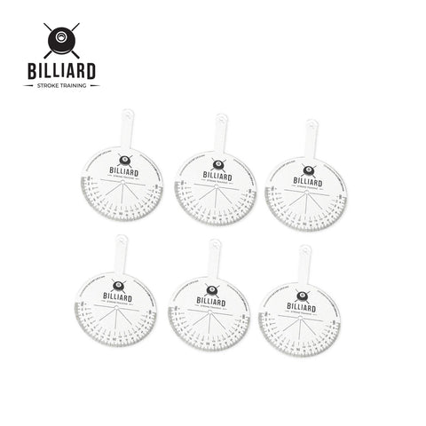 Set of 6 ghost ball training tools branf billiard stroke training