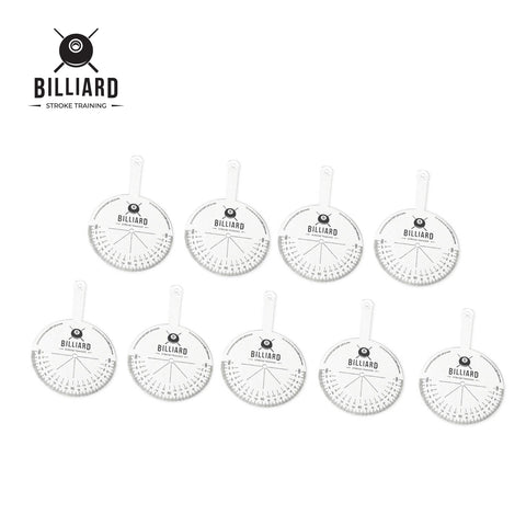 Set of 9 ghost ball training tools brand name "billiard stroke training"
